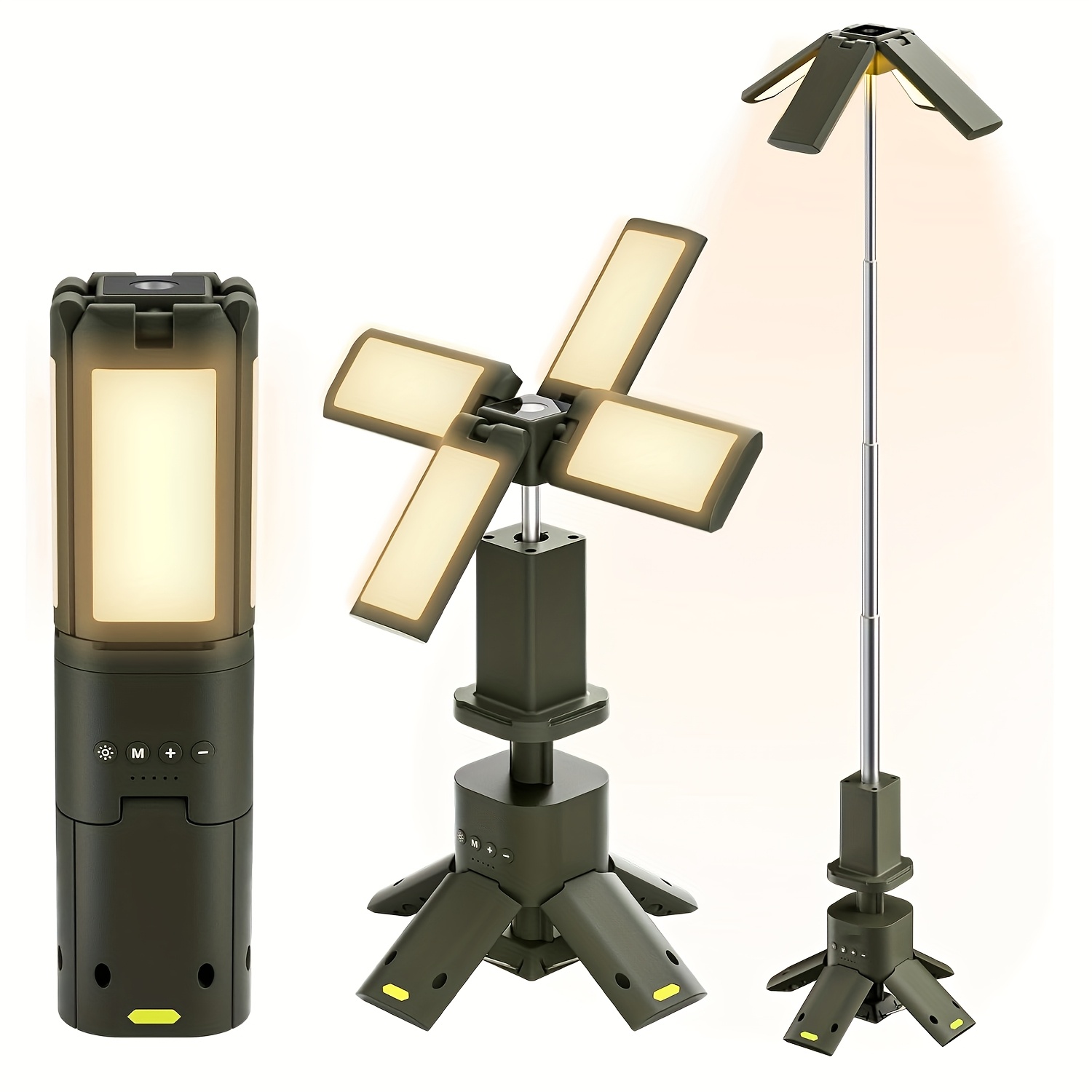 Outdoor Camping Lighting - Camping Lantern, 14000mAh Rechargeable Camping Lights