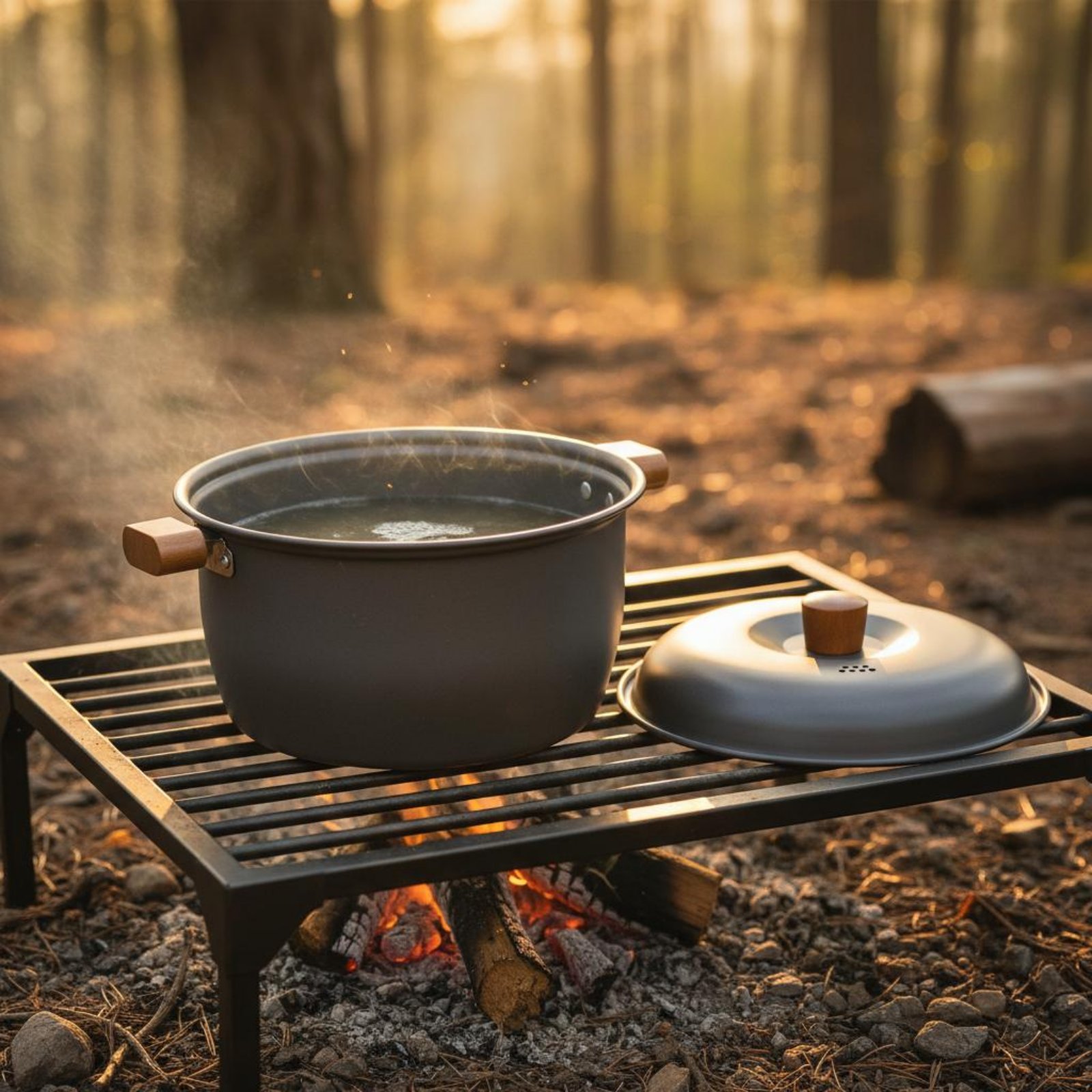 Outdoor Camping Meals - Outdoor Cooking Pot Lightweight Camping Hot