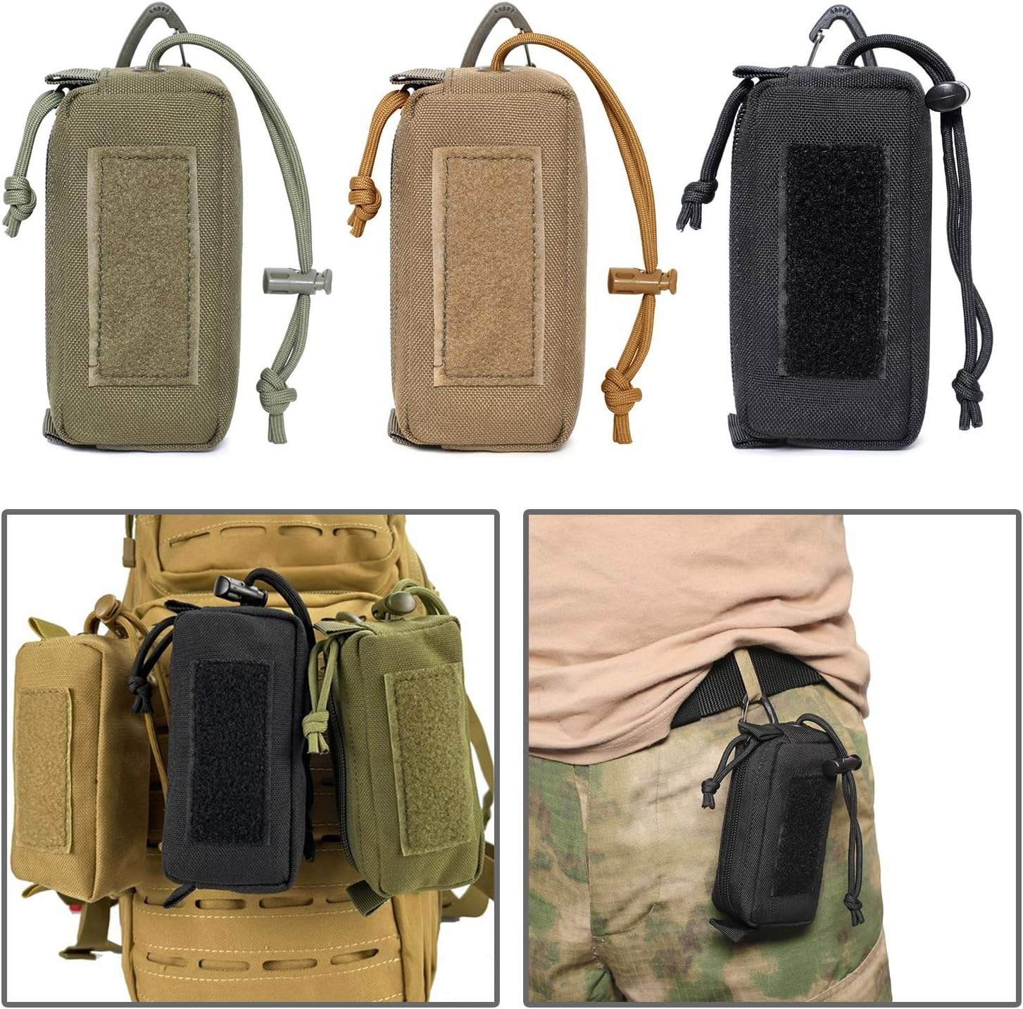 Outdoor Camping Stores - Tactical Molle Mini EDC Tool Pouch