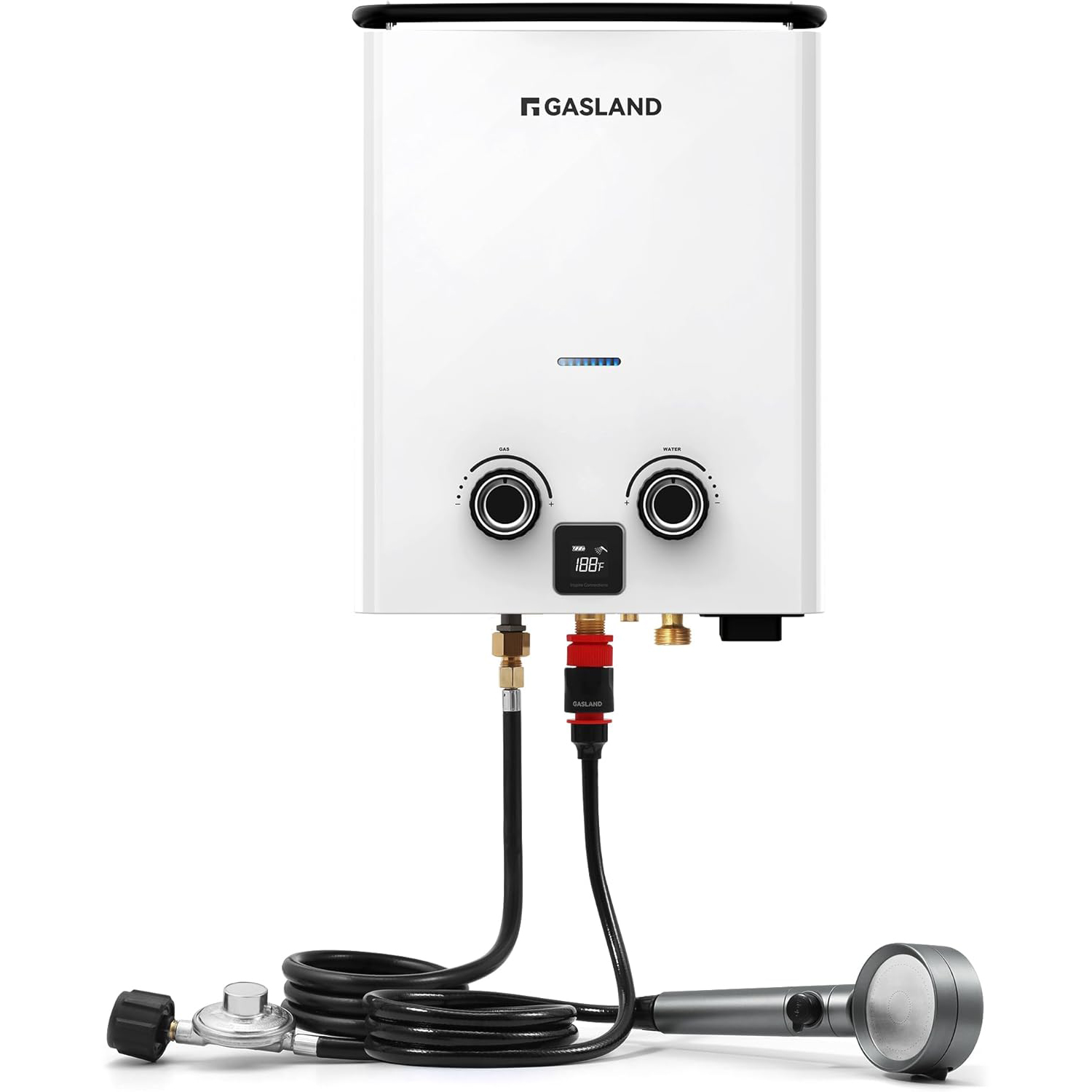Outdoor Camping Hot Water Shower - GASLAND Goshower G5 1.32GPM 34000BTU Portable