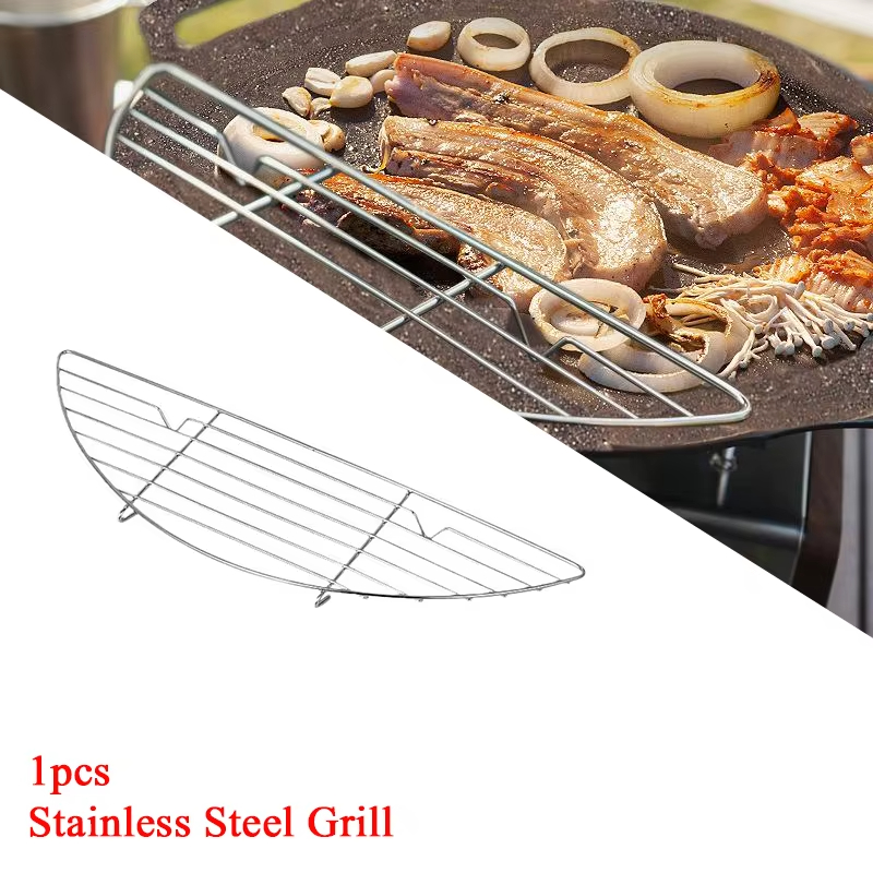 1Pcs BBQ Stainless Steel High  – Outdoor Camping Griddle Bewertung und Preis