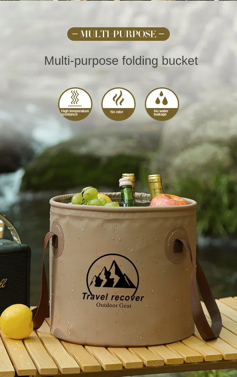 10L 20LFolding Bucket Waterpro – Outdoor Camping Sink Bewertung und Preis