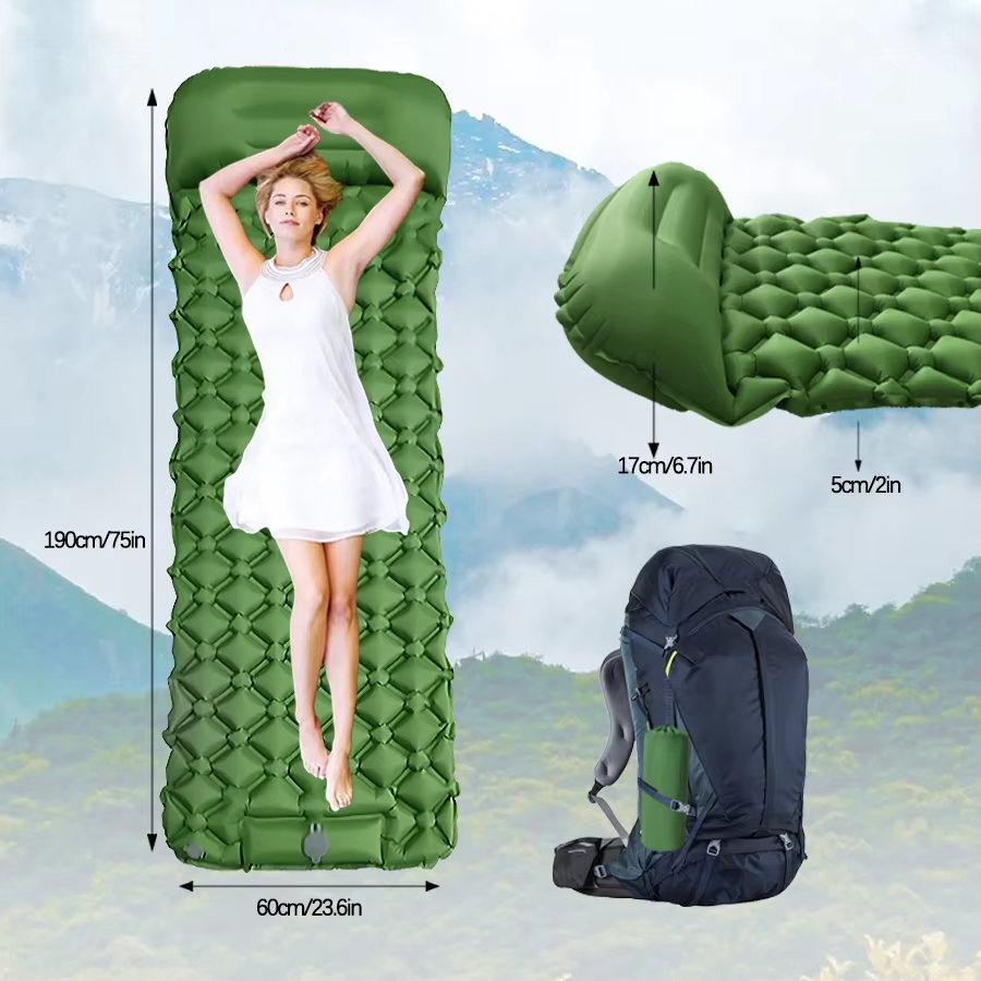 190*60cm Outdoor Camping Infla – Outdoor Camping Mat Bewertung und Preis