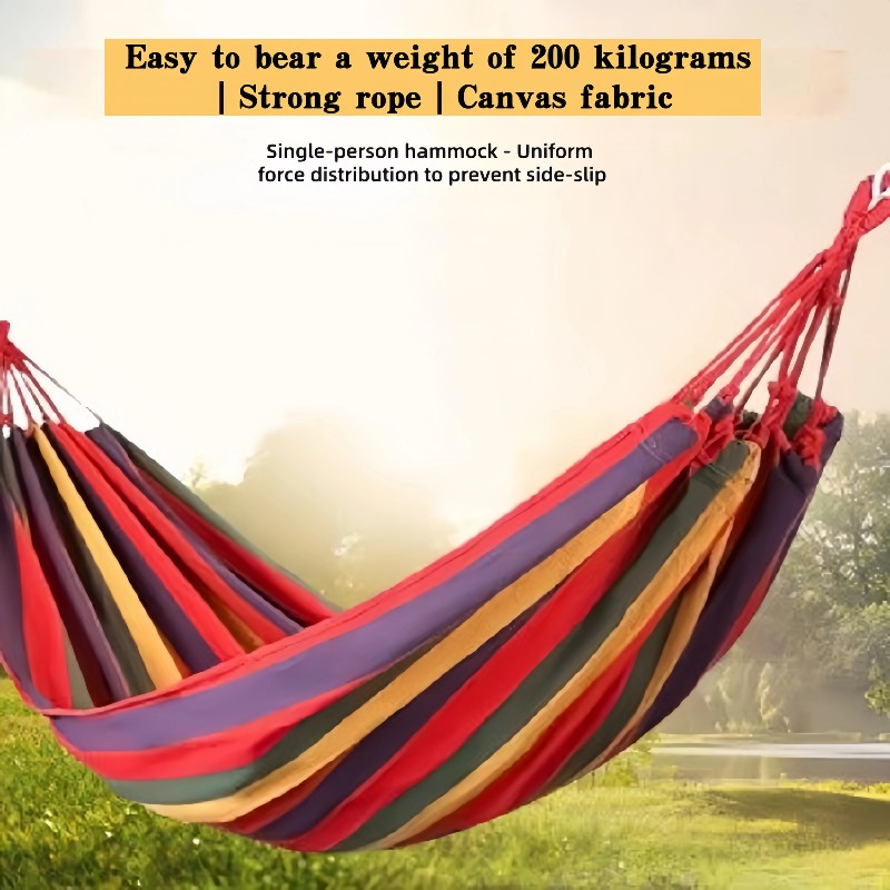 Thick Canvas Outdoor Hammock S – Outdoor Camping Stores Bewertung und Preis