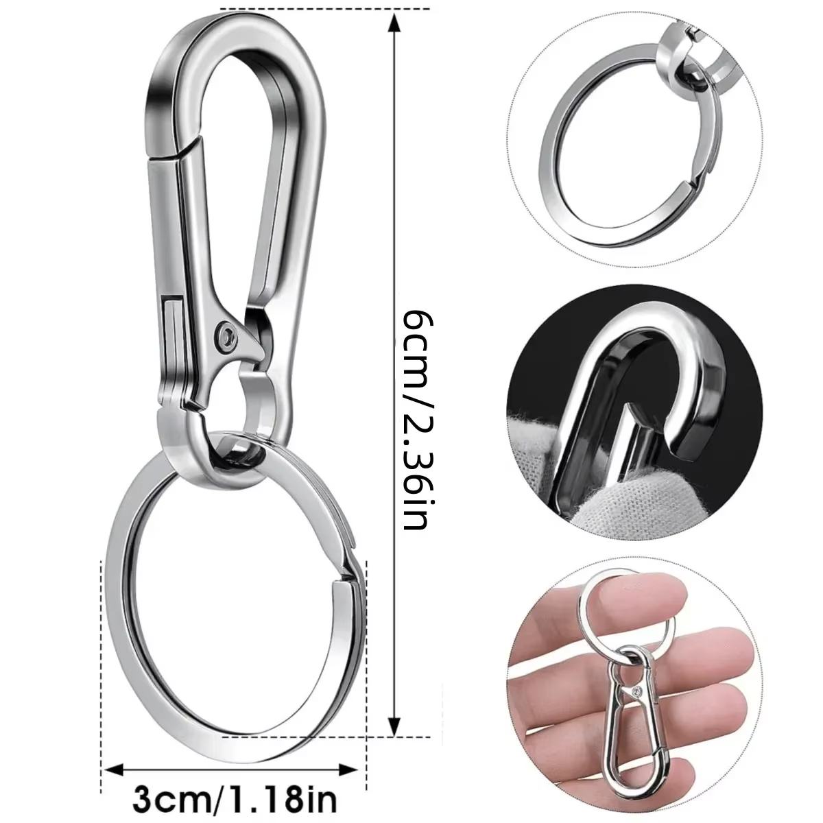 Key Holder Metal Carabiner Cli – Outdoor Camping Stores Bewertung und Preis