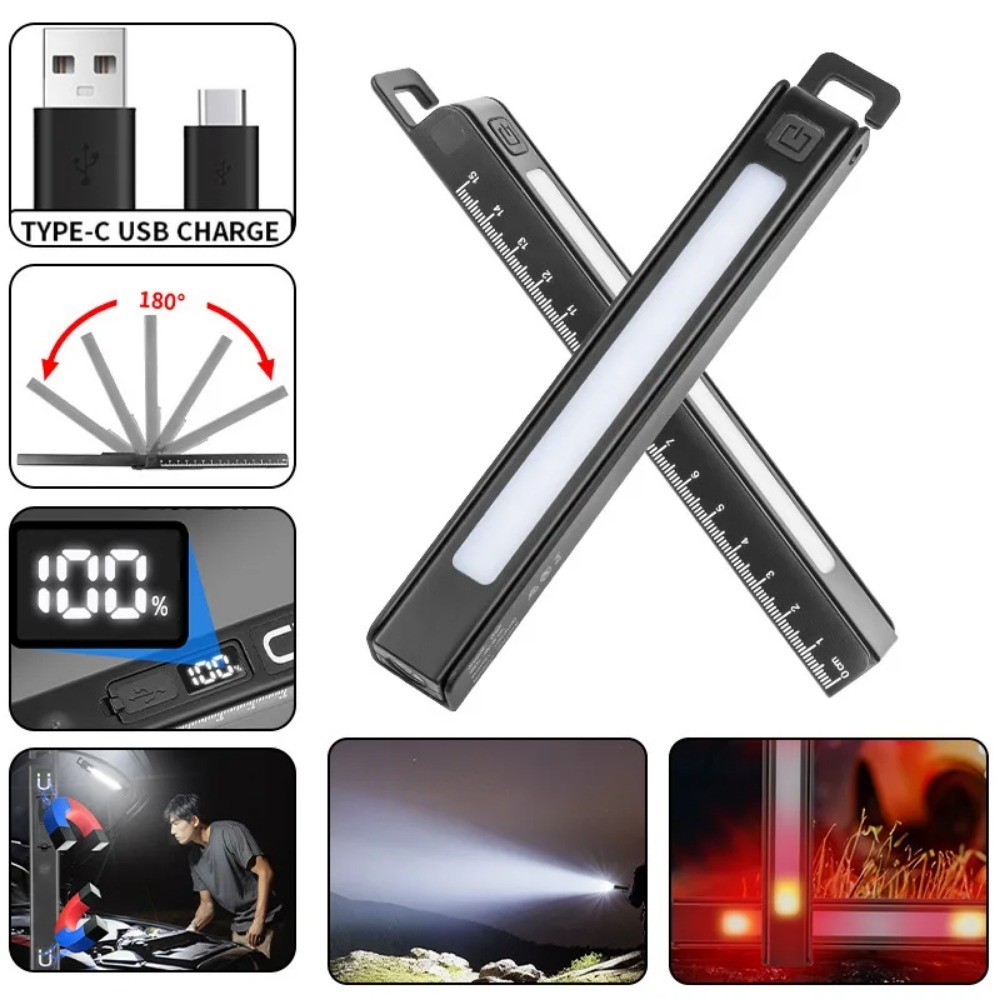 Magnetic Folding Flashlight Re – Outdoor Camping Lamp Bewertung und Preis