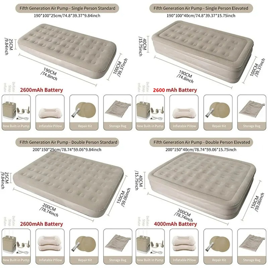 Interior Air Mattress Glamping – Outdoor Camping Mat Bewertung und Preis