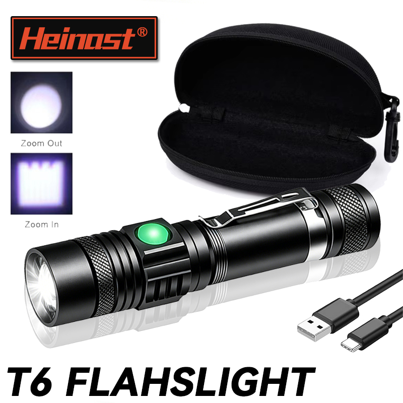 T6 LED Rechargeable Flashlight – Outdoor Camping Adventure Lamp Bewertung und Preis