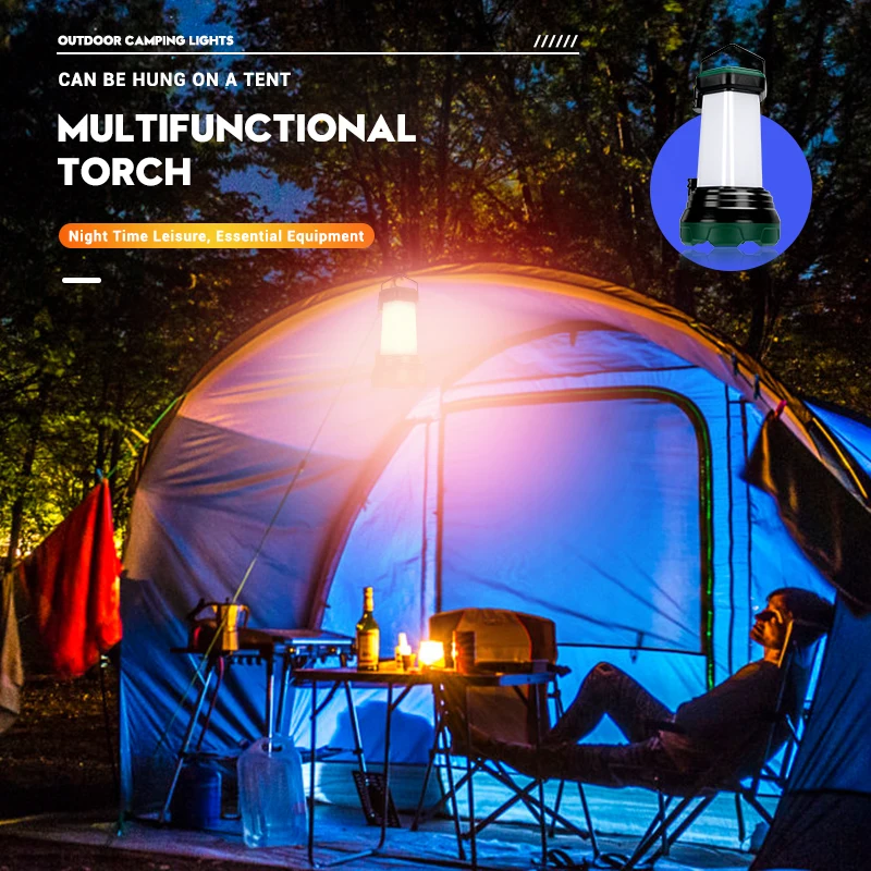 Portable Powerful LED Flashlig – Outdoor Camping Adventure Lamp Bewertung und Preis