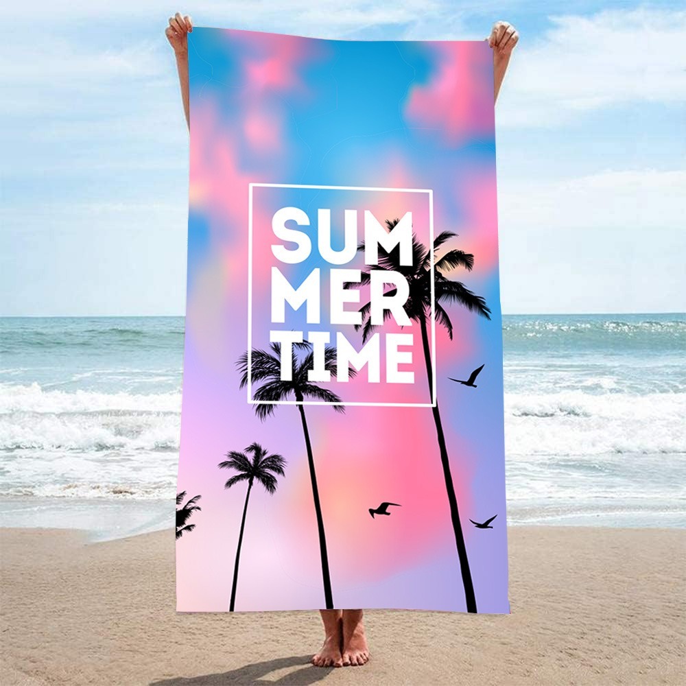 Letter Palm Tree Beach Towel 1 – Outdoor Camping Mat Bewertung und Preis