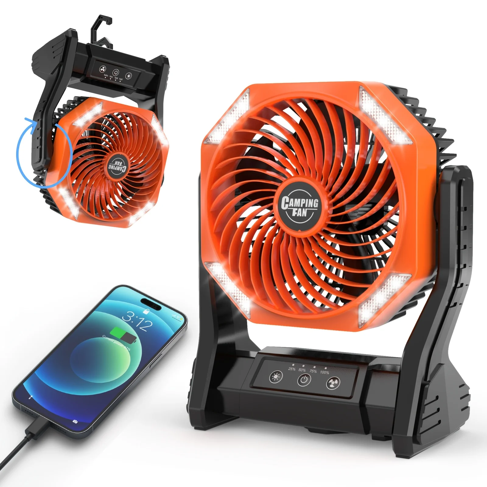 DDHOME 20000mAh Camping Fan wi – Outdoor Camping Table Bewertung und Preis