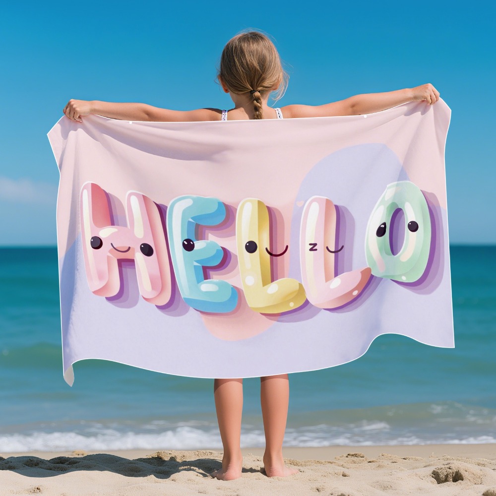 Cartoon Pattern Beach Towel Ki – Outdoor Camping Mat Bewertung und Preis