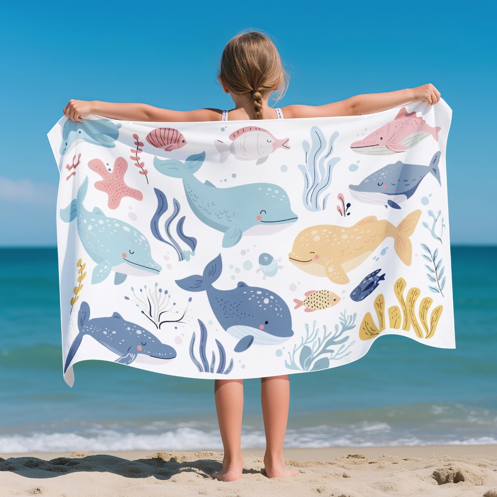 Cartoon Pattern Beach Towel Ki – Outdoor Camping Mat Bewertung und Preis