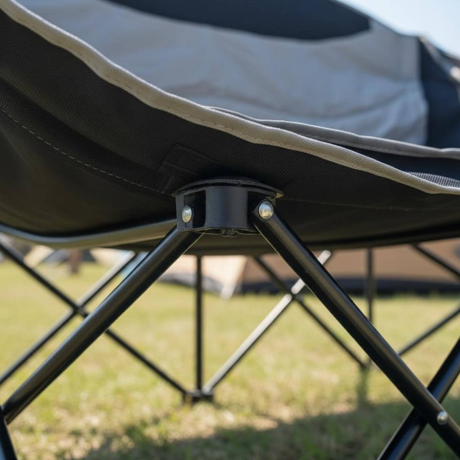 Double Camping Chair Foldable  – Outdoor Camping Meals Bewertung und Preis