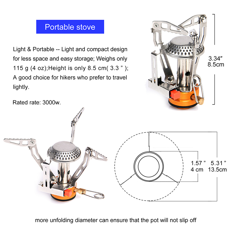 Widesea One-Piece Gas Stove 35 – Outdoor Camping Sink Bewertung und Preis