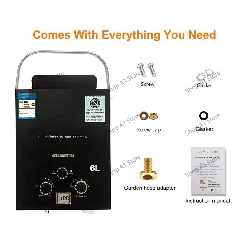 Water Heater 6L Outdoor Campin – Outdoor Camping Hot Water Shower Bewertung und Preis