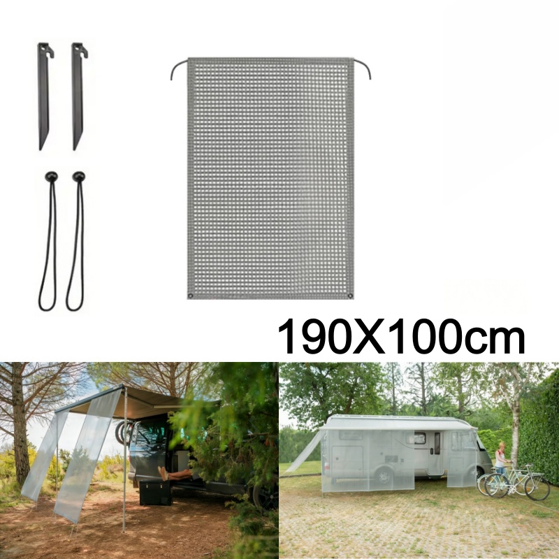 RV Awning Front Sun Shade Scre – Outdoor Camping Awning Bewertung und Preis