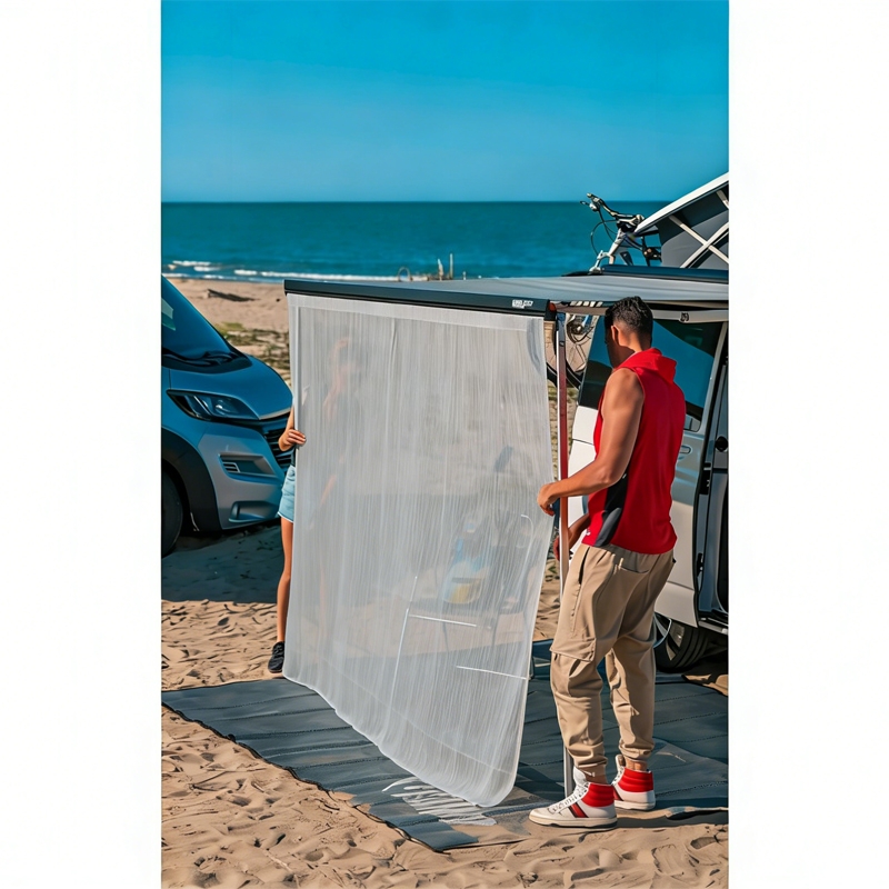 RV Awning Front Sun Shade Scre – Outdoor Camping Awning Bewertung und Preis