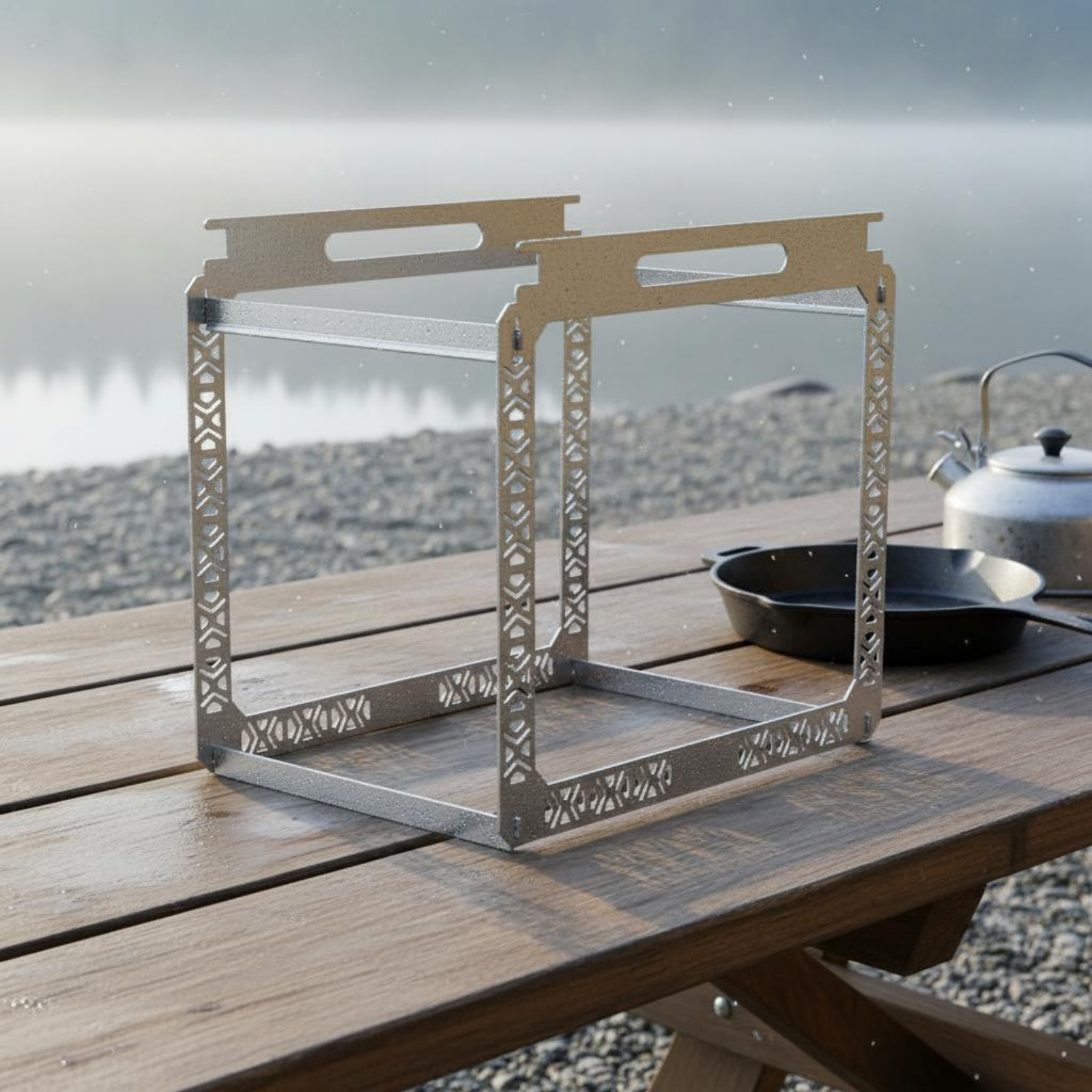 IGT Hanging Rack Rust Resistan – Outdoor Camping Table Bewertung und Preis