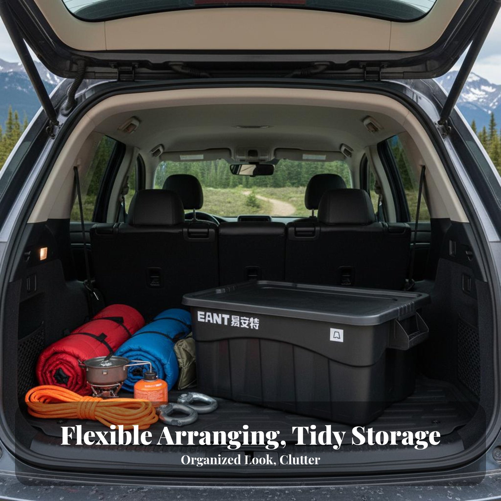 Stackable Utility Box with Tab – Outdoor Camping Meals Bewertung und Preis