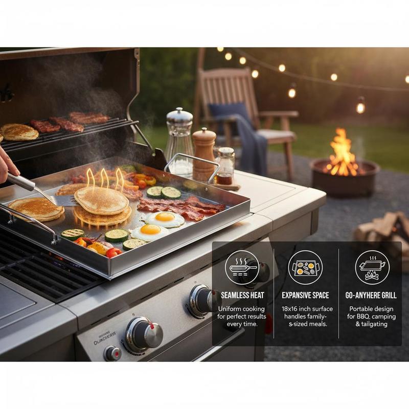 Universal Flat Top Griddle 18x – Outdoor Camping Griddle Bewertung und Preis
