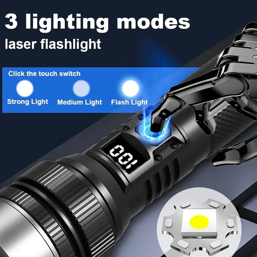 Ultra-Bright Rechargeable Flas – Outdoor Camping Adventure Lamp Bewertung und Preis