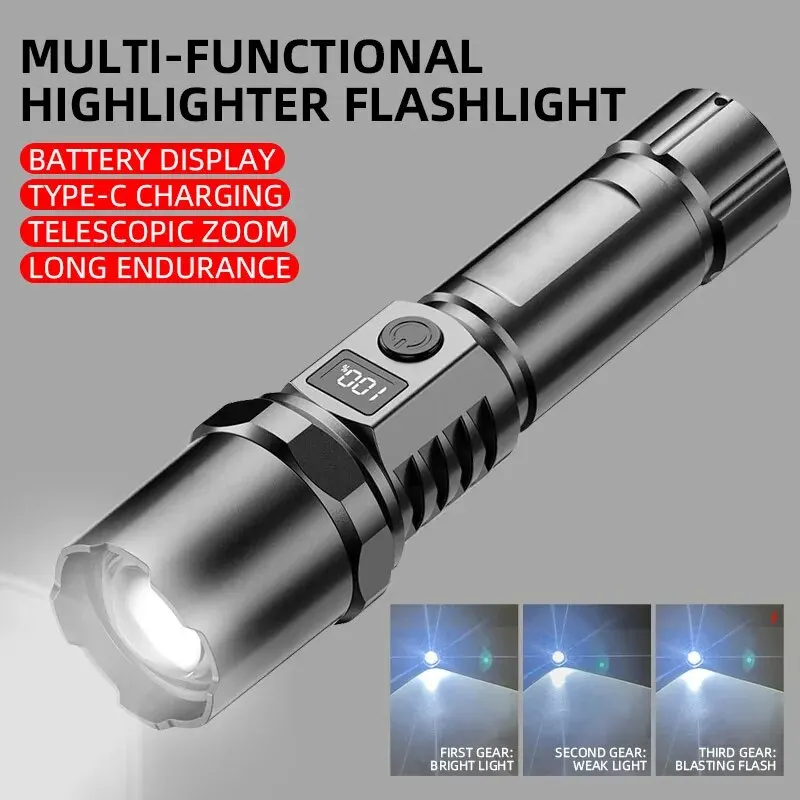 Powerful Led Handheld Flashlig – Outdoor Camping Light Portable Bewertung und Preis