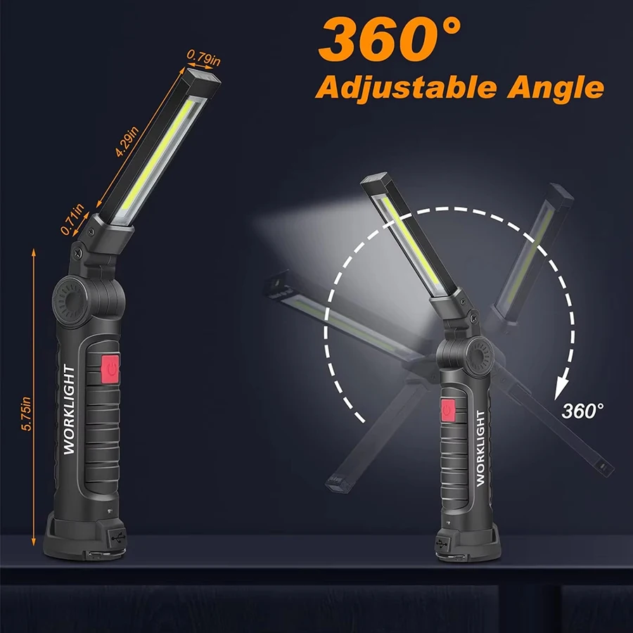 Rechargeable Magnetic Work Lig – Outdoor Camping Lamp Bewertung und Preis
