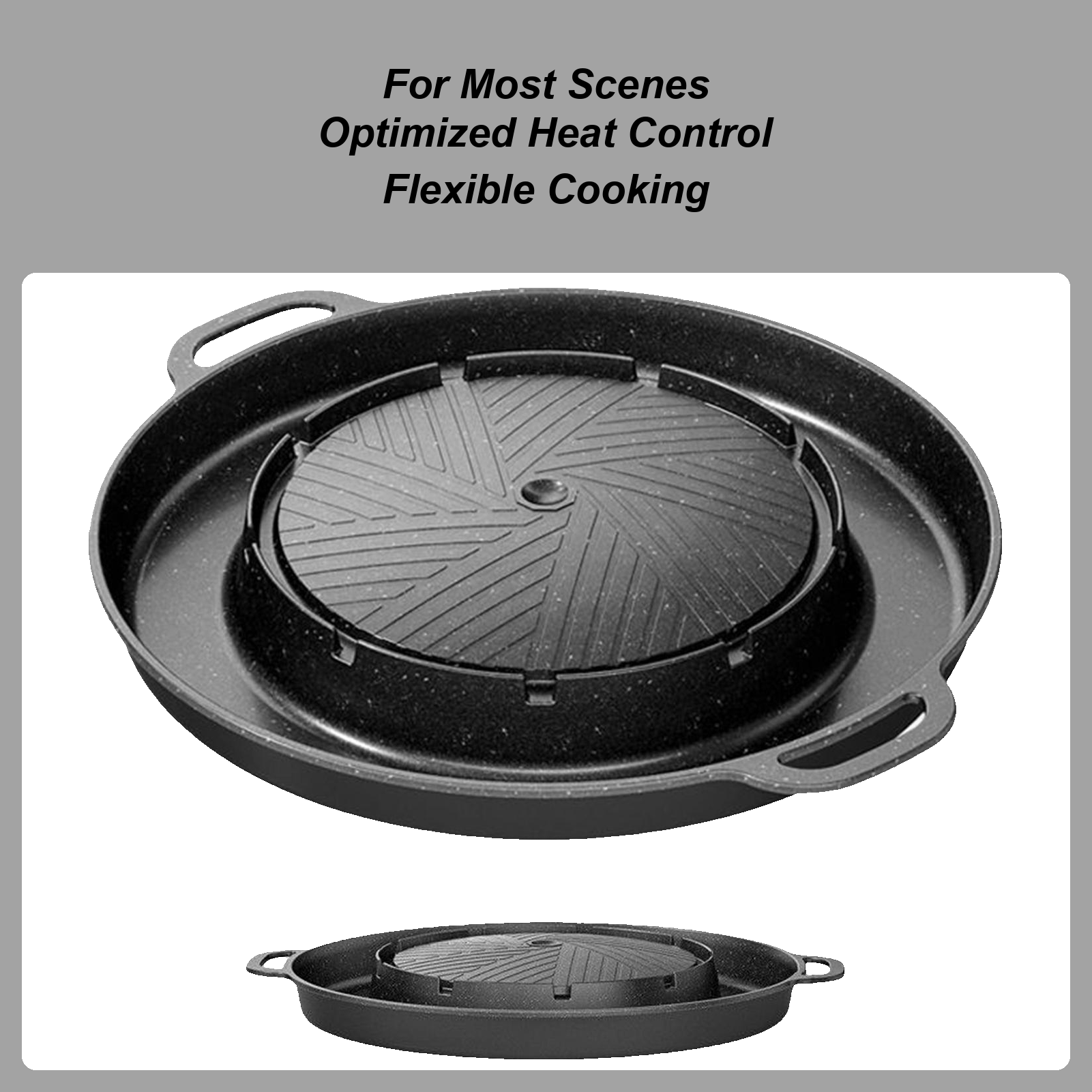 2-in-1 Grill & Hot Pan for Sto – Outdoor Camping Griddle Bewertung und Preis