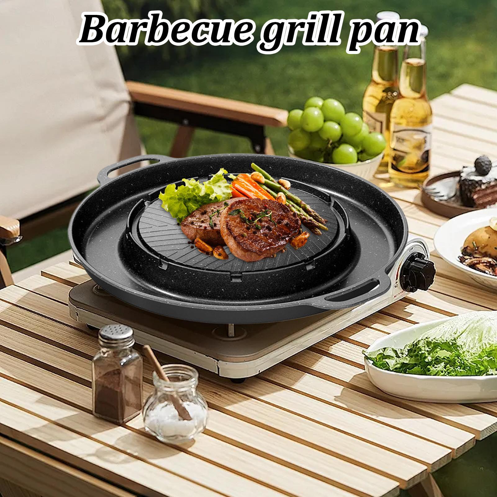 2-in-1 Grill & Hot Pan for Sto – Outdoor Camping Griddle Bewertung und Preis