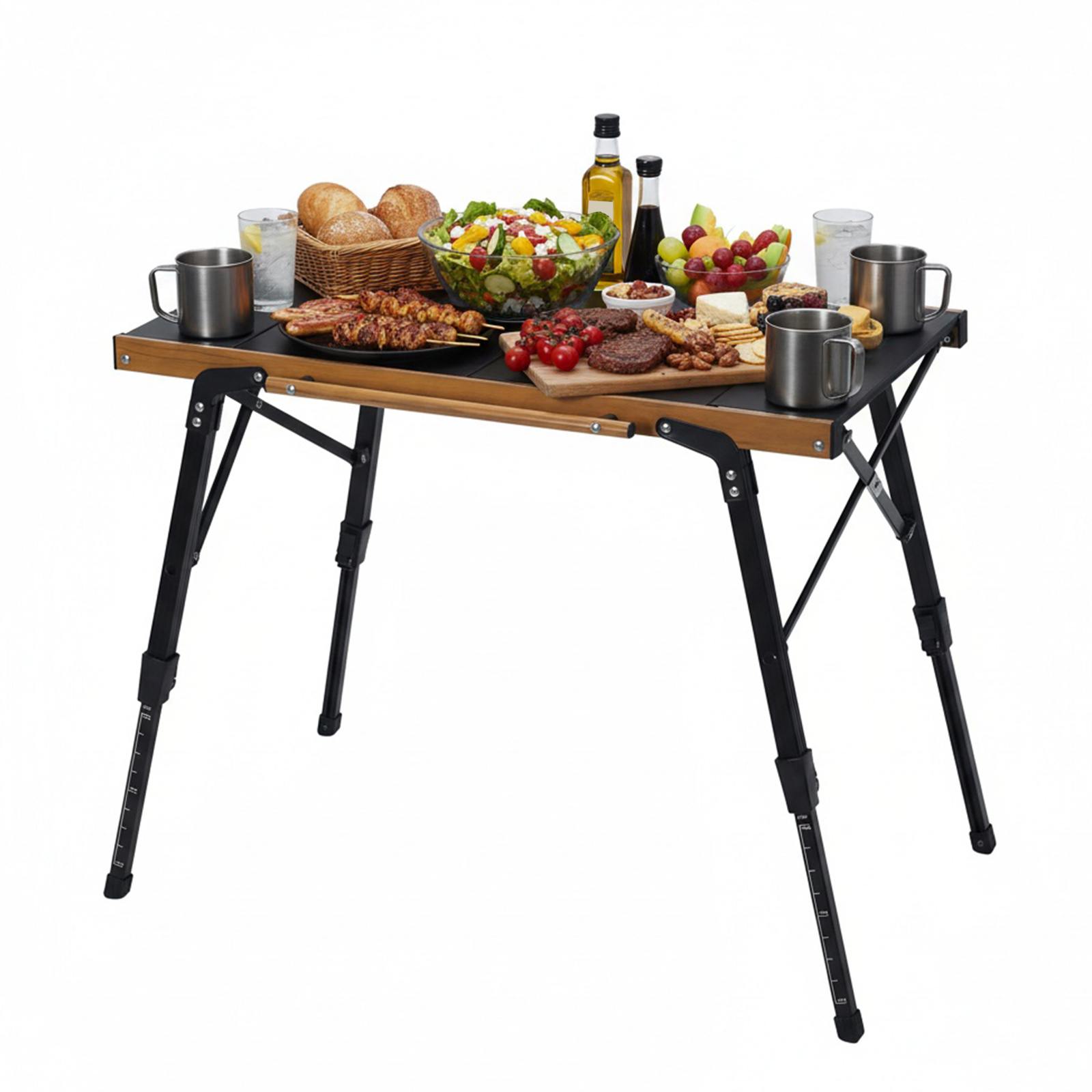 Portable Camping Table with St – Outdoor Camping Cooking Table Bewertung und Preis