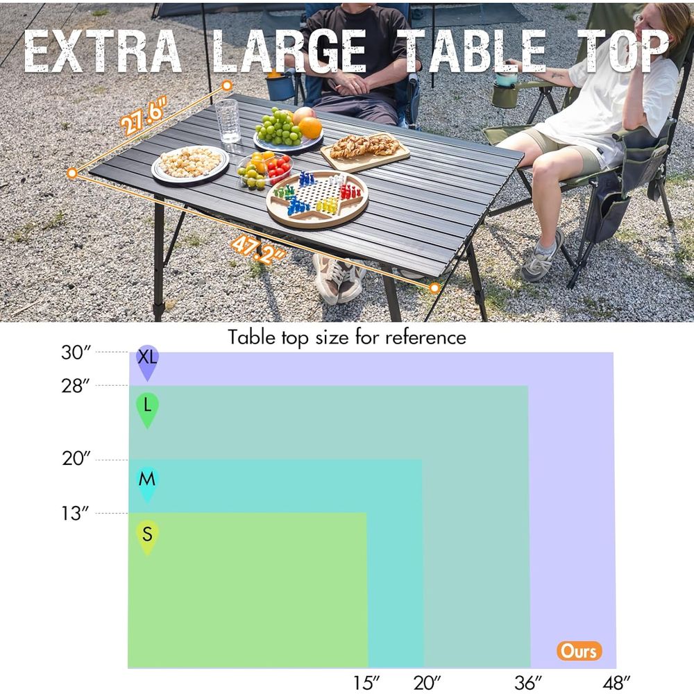 Camping Table Portable oldable – Outdoor Camping Table Bewertung und Preis