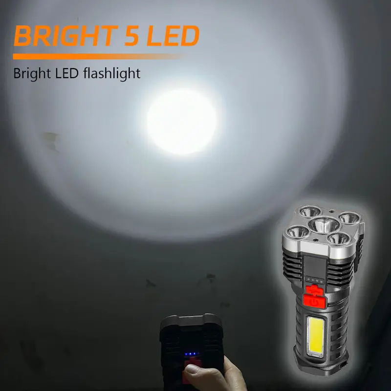 5 LED High Power Led Flashligh – Outdoor Camping Adventure Lamp Bewertung und Preis