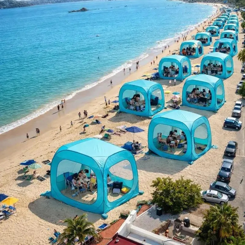 Beach Cabana Tent Quick Set up – Outdoor Camping Rental Bewertung und Preis