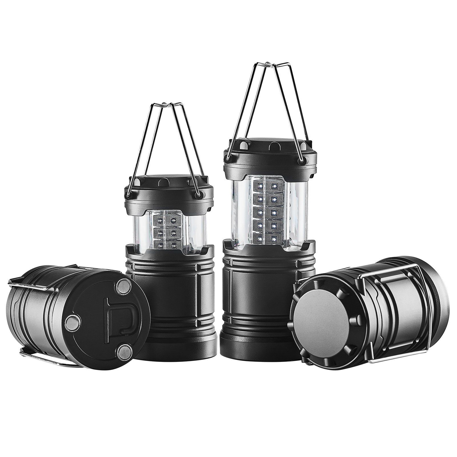 Set of 4 Collapsible LED Campi – Camping Lantern Bewertung und Preis