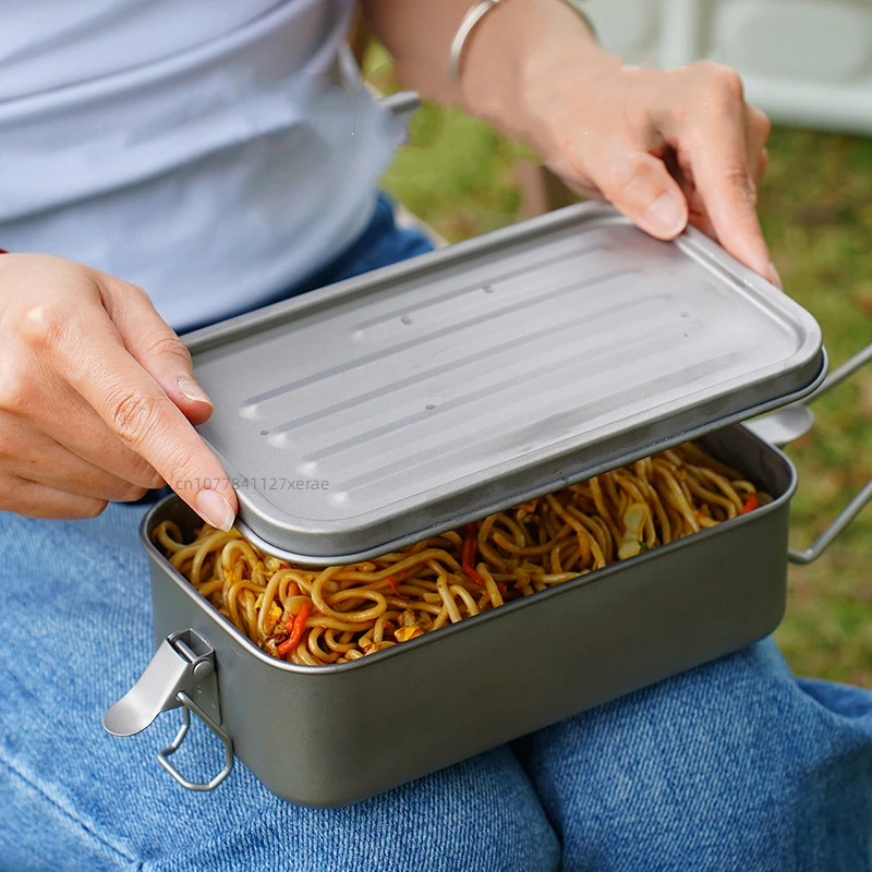 Outdoor Pure Titanium Square L – Outdoor Camping Meals Bewertung und Preis