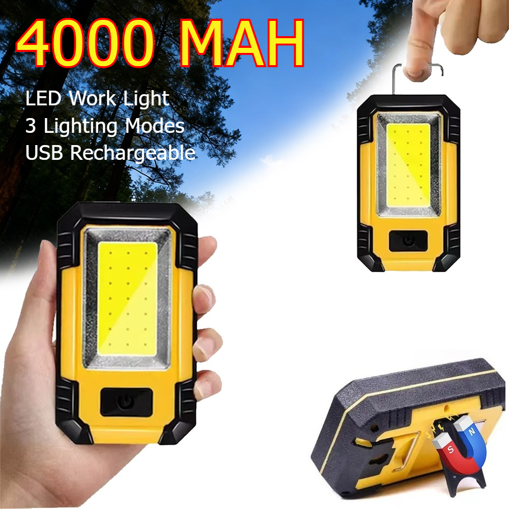 Rechargeable 4000MaH Work Ligh – Outdoor Camping Light Portable Bewertung und Preis
