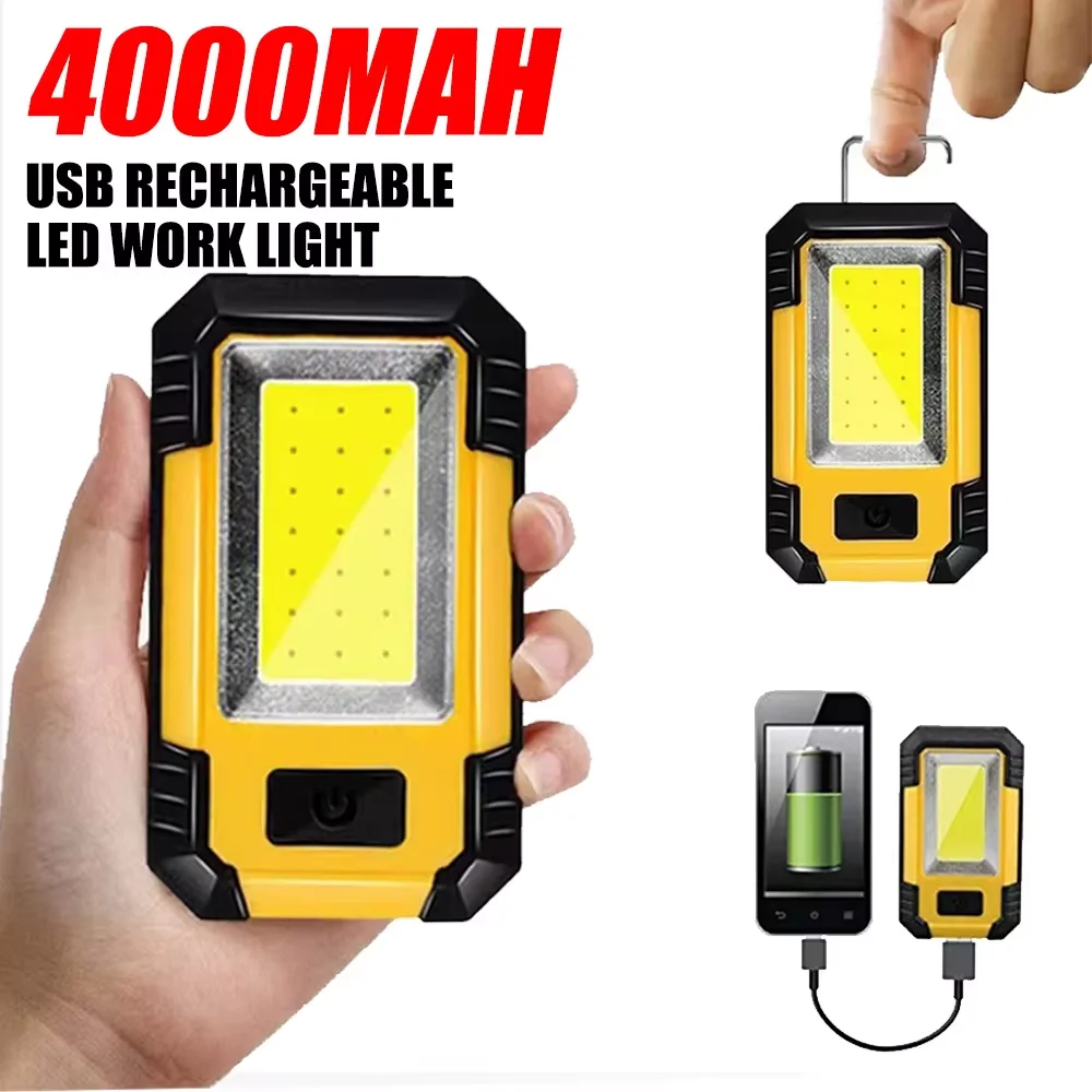 Rechargeable 4000MaH Work Ligh – Outdoor Camping Light Portable Bewertung und Preis