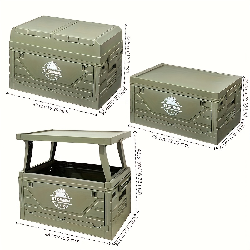 Camping Storage Box with Foldi – Outdoor Camping Table Bewertung und Preis