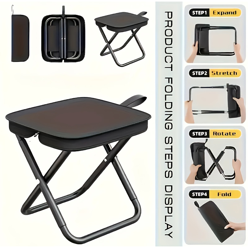  Folding Fishing Stool Portab – Outdoor Camping Stores Bewertung und Preis