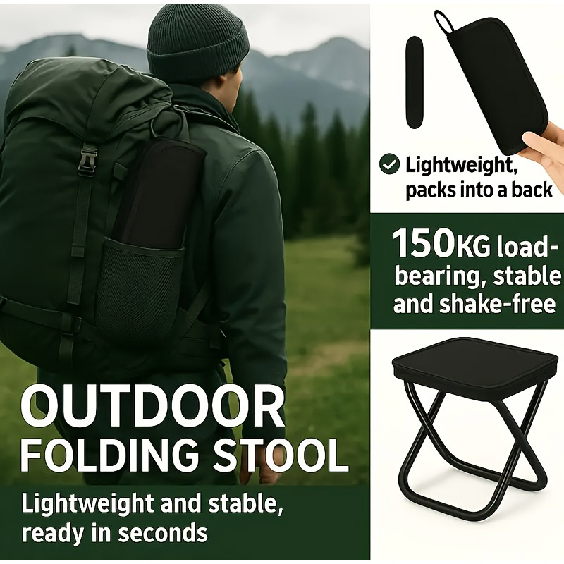  Folding Fishing Stool Portab – Outdoor Camping Stores Bewertung und Preis
