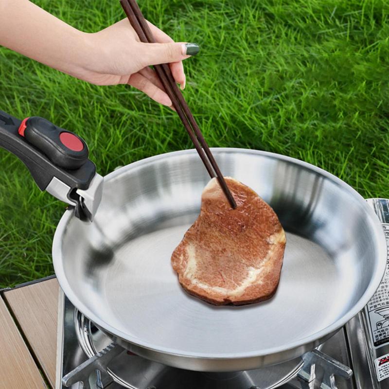 Stainless Steel Frying Pans Ca – Outdoor Camping Shop Bewertung und Preis