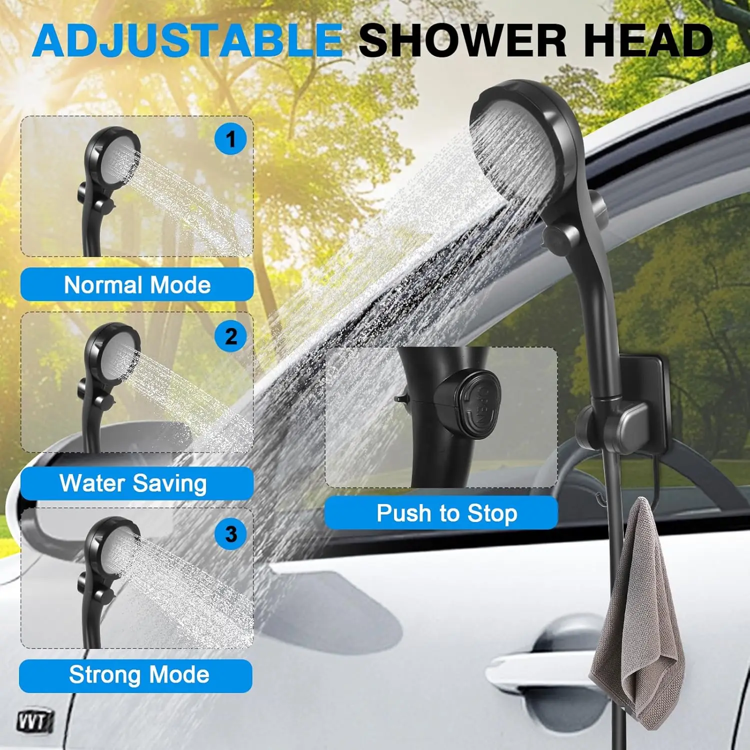 hot-sellingPortable Camping Sh – Outdoor Camping Hot Water Shower Bewertung und Preis