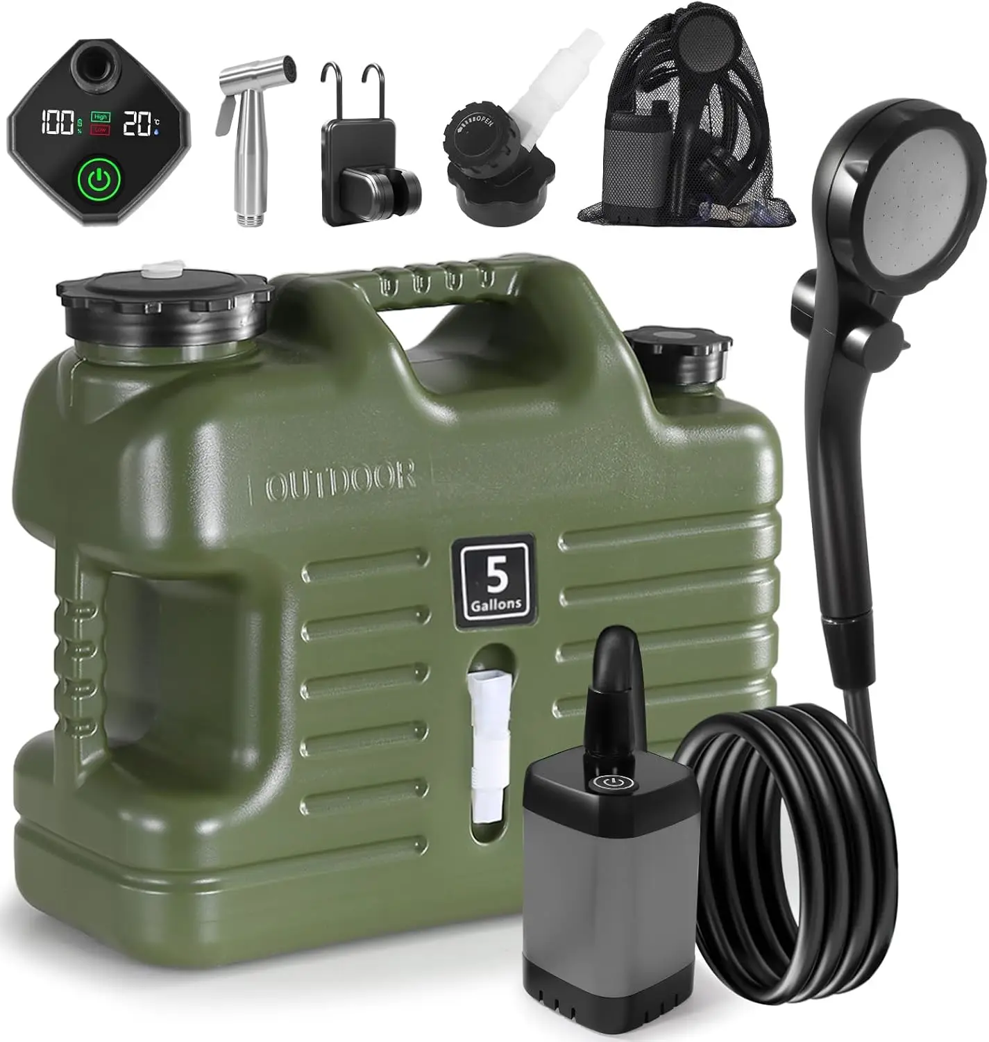 hot-sellingPortable Camping Sh – Outdoor Camping Hot Water Shower Bewertung und Preis