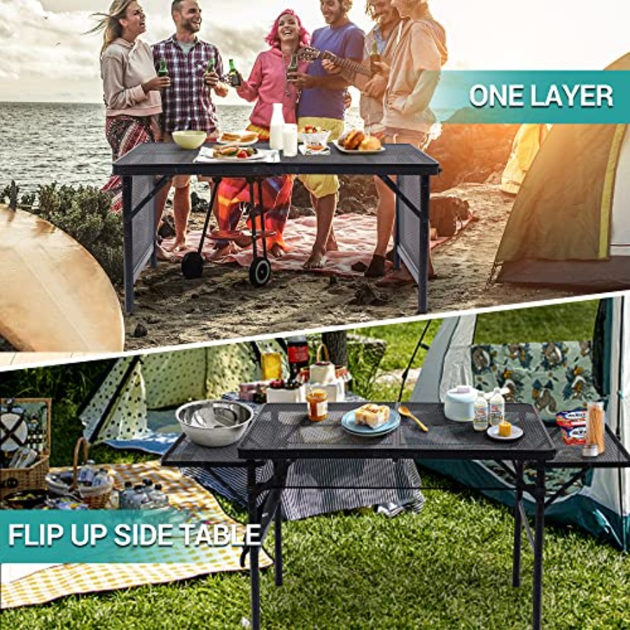 Folding Grill Table, Camping T – Outdoor Camping Table Bewertung und Preis