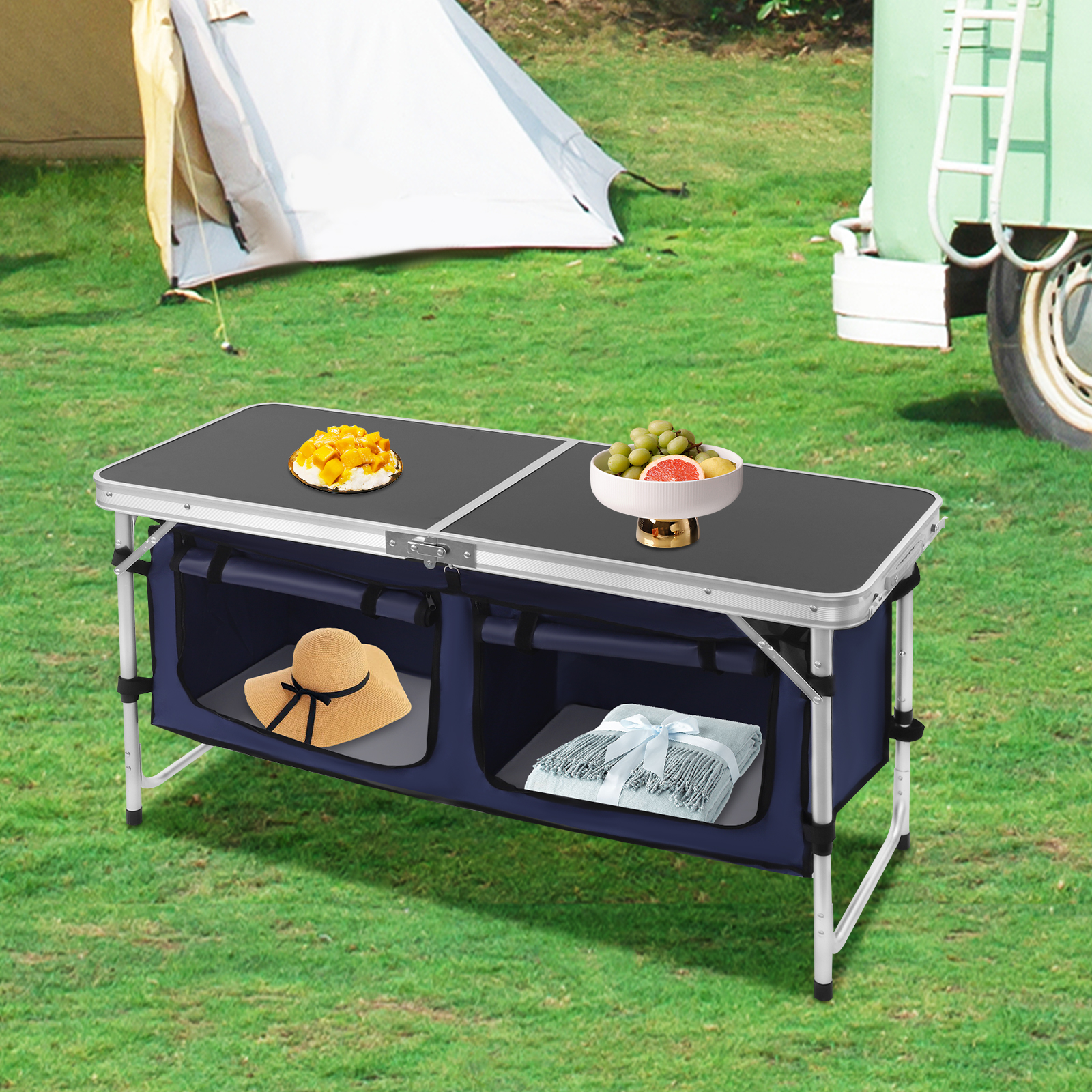 Camping Folding Table Cooking  – Outdoor Camping Cooking Table Bewertung und Preis