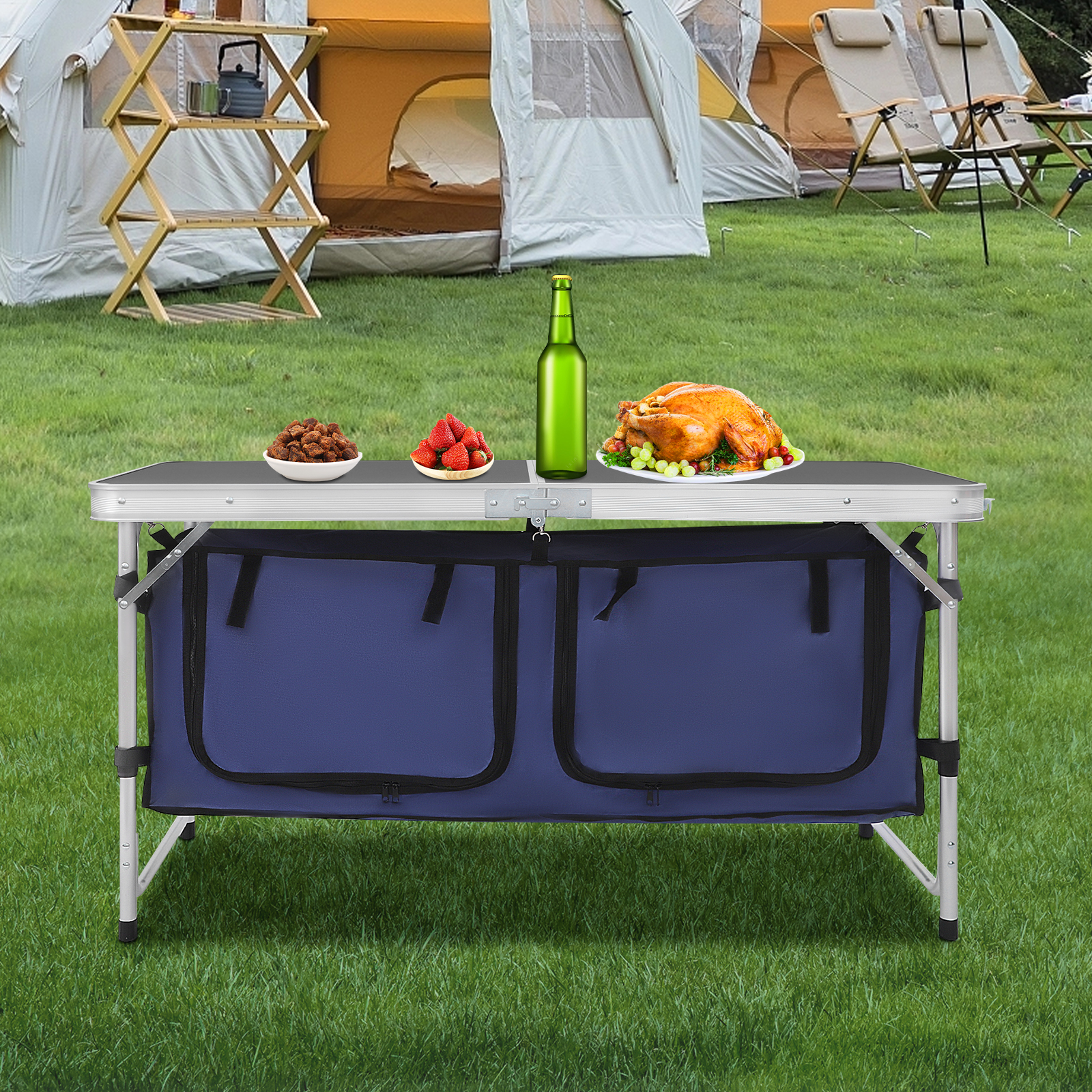 Camping Folding Table Cooking  – Outdoor Camping Cooking Table Bewertung und Preis