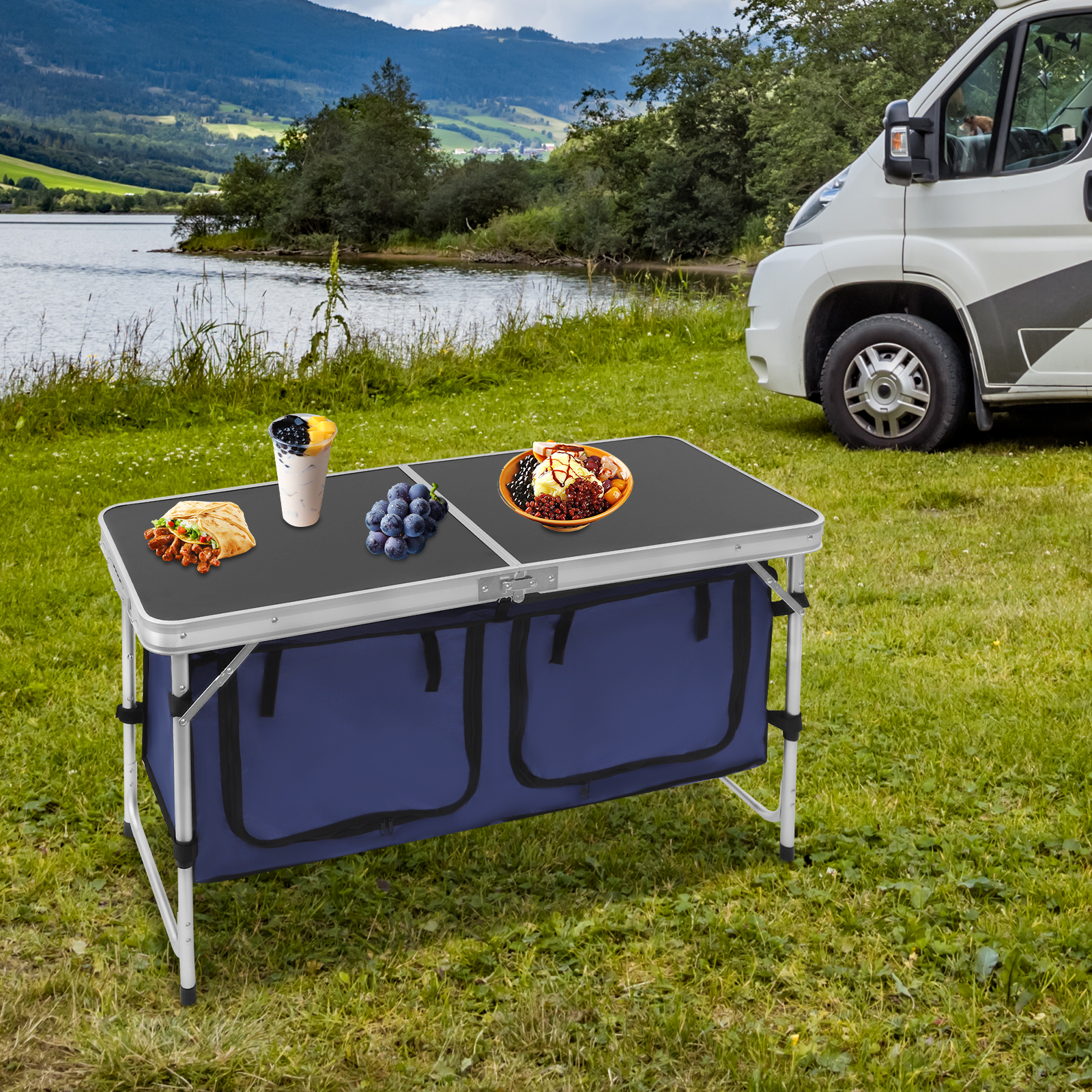 Camping Folding Table Cooking  – Outdoor Camping Cooking Table Bewertung und Preis