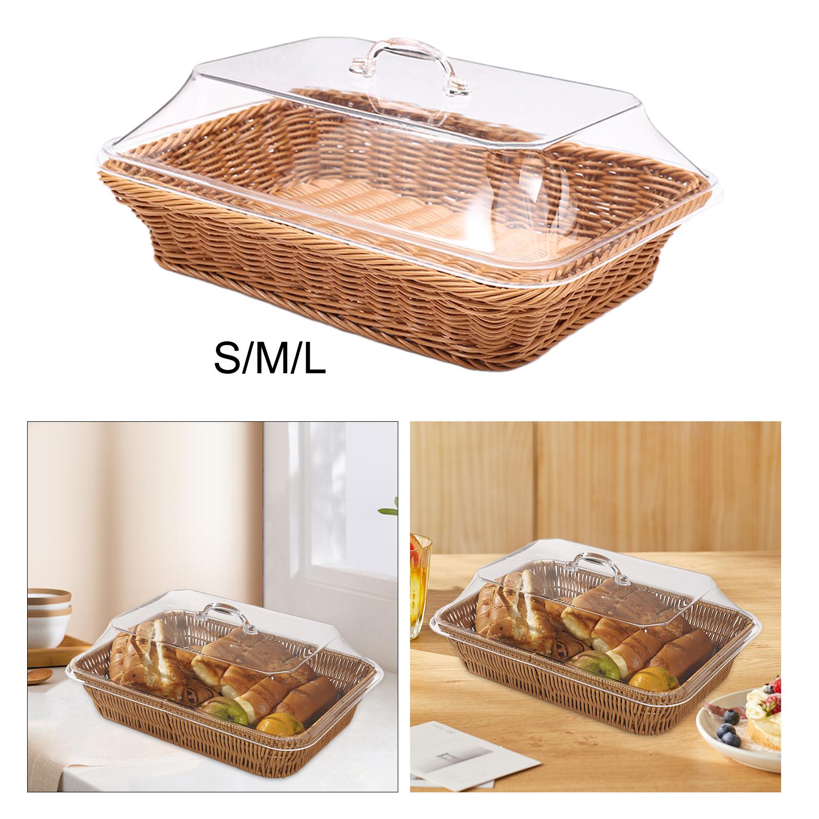 Woven Bread Basket with Lid Me – Outdoor Camping Meals Bewertung und Preis