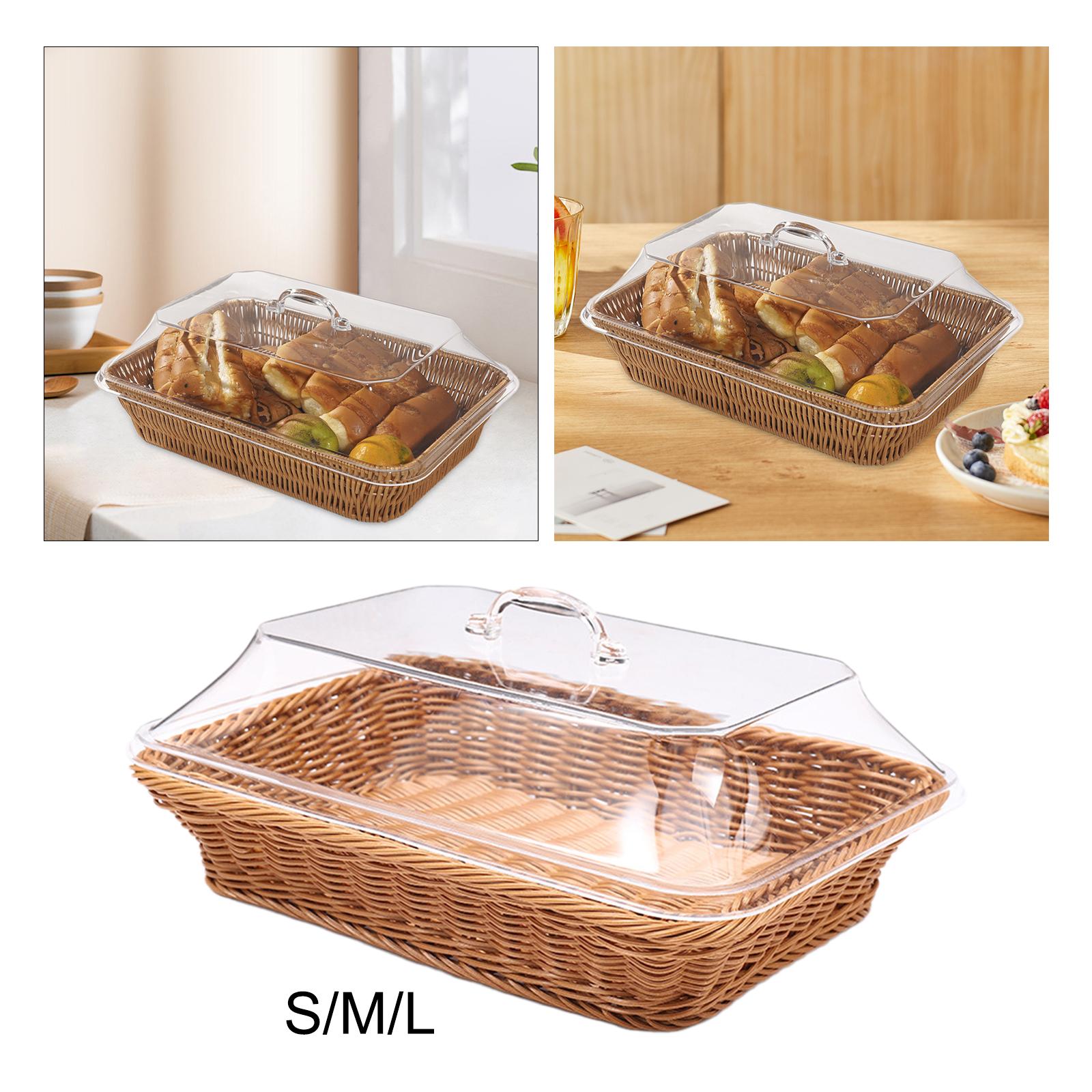 Woven Bread Basket with Lid Me – Outdoor Camping Meals Bewertung und Preis